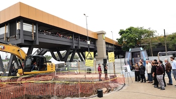 Línea 4 del Cablebús: así lucen las obras que presentan 20% de avances en su construcción