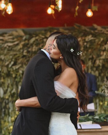 Ivana Yturbe se casó con Beto da Silva en febrero del 2021.