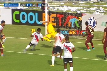 Jorge Bazán marcó el 1-0