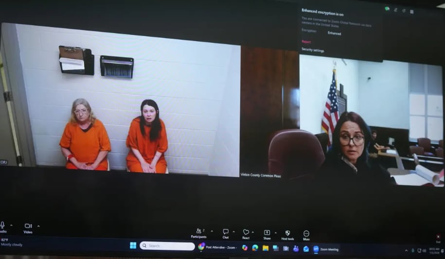 Las autoridades imputaron a Elizabeth Siders, Gary Siders Jr. y los abuelos paternos por 16 cargos de poner en peligro a menores (USA TODAY Network via Reuters Connect)