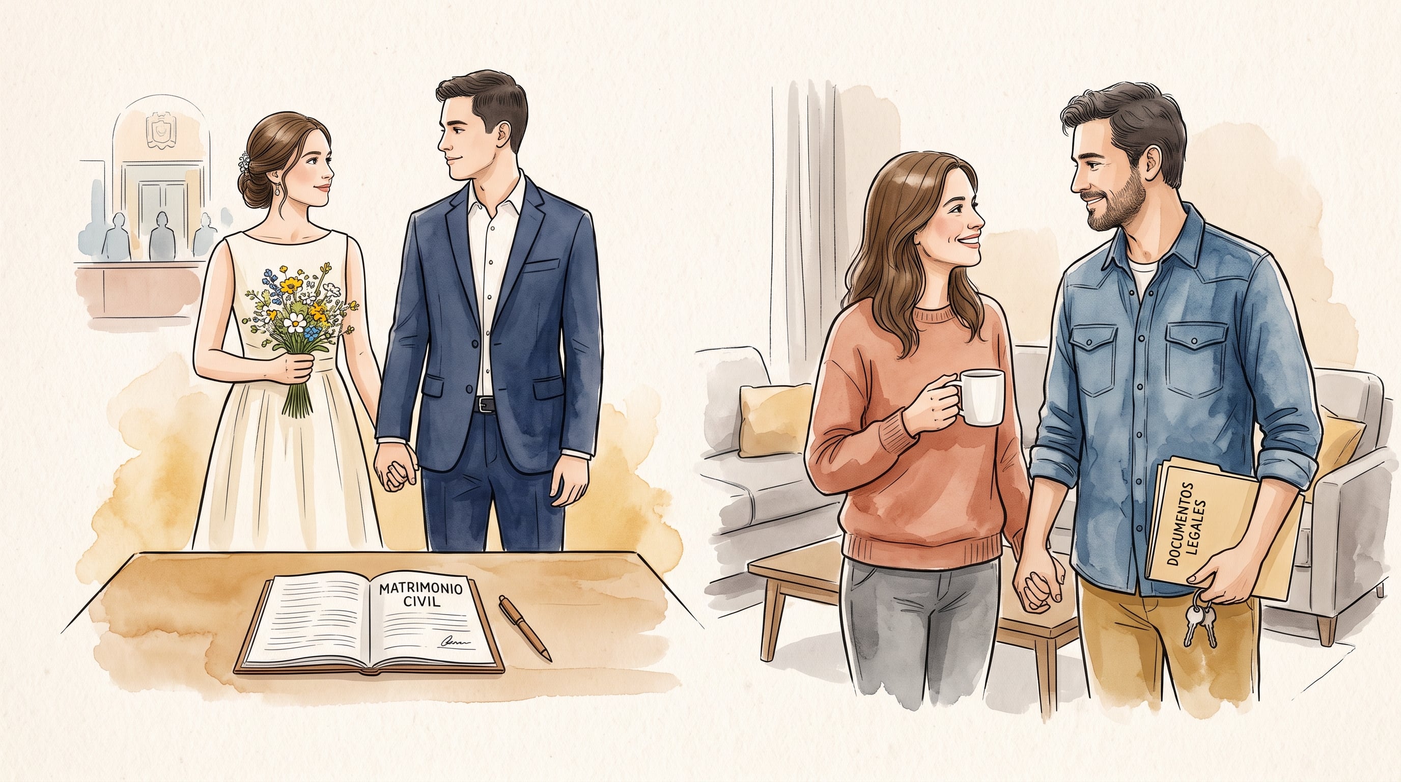 Parejas casadas y convivientes en Perú: estos son los derechos que tienen y sus diferencias legales