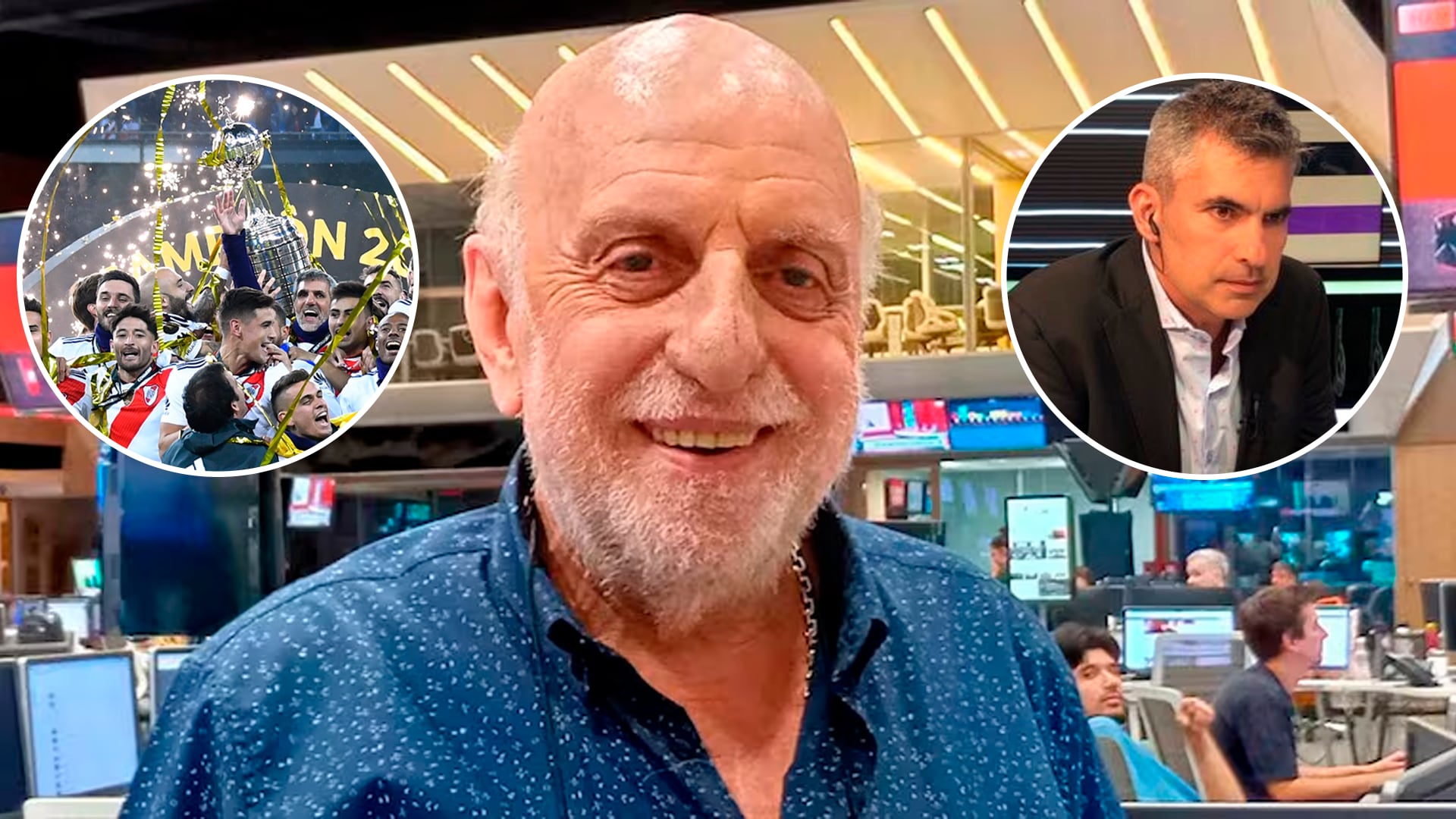 El rapto de furia de Horacio Pagani: acusó a River de tener “complejo de inferioridad” con Boca y tuvo un exabrupto con un colega