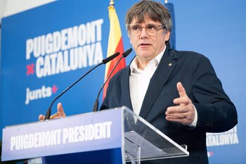 Carles Puigdemont. (Glòria Sánchez/Europa Press)