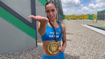 Katia Gallegos da golpe de autoridad en Exatlón México: gana la medalla transferible y manda mensaje a sus rivales