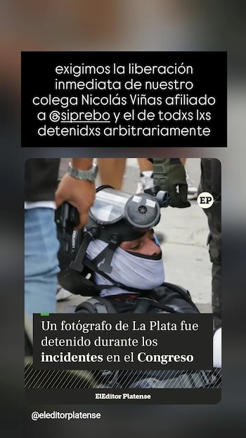 El reclamo posteado desde el