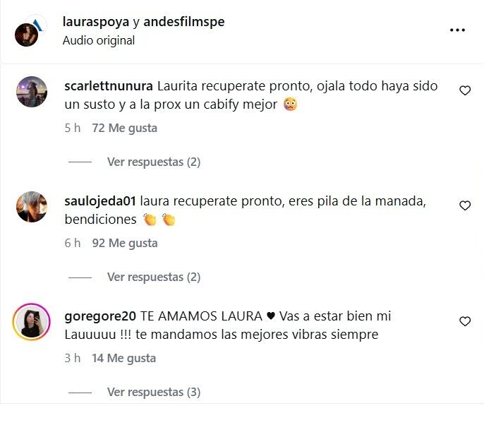 Laura Spoya hospitalizada tras grave choque: fans envían mensajes de aliento en redes sociales