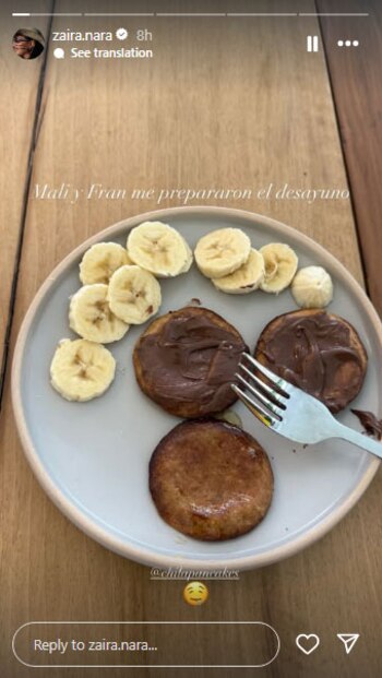 Zaira reveló que tanto su