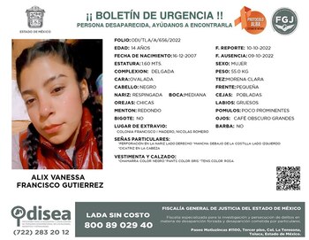 La mujer desapareció en 2022