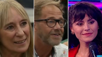 Gladys, Rodolfo y Valentina son