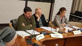 Juan Grabois en el Vaticano