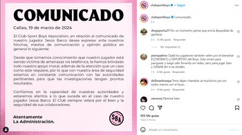 Club Sport Boys respalda a