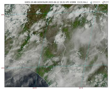 Imagen 2: GOES 16 ABI