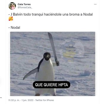 Memes Balvin vs. Nodal /