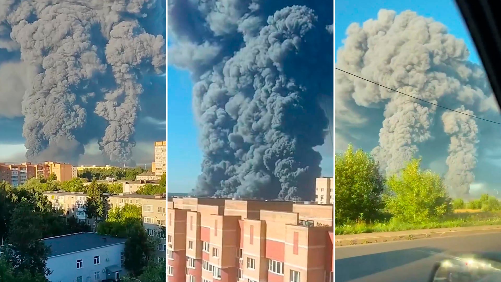 Ucrania intensifica su respuesta militar contra Rusia: bombardeó un depósito de petróleo y un centro de distribución cerca de Moscú