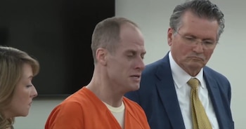 Caleb Flynn recibió una condena de prisión perpetua sin posibilidad de libertad condicional por el asesinato agravado de Ashley Flynn (Captura de video)
