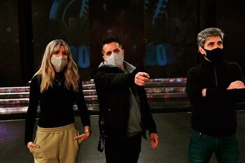 Ángel con Laurita y El