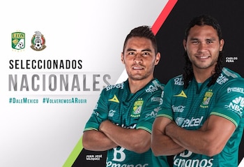Gullit Peña fue pieza clave en el bicampeonato del Club León y participó en el Mundial de Brasil 2014 con la Selección Mexicana junto al "Gallito" Vázquez. (X/ @clubleonfc)