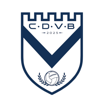 El escudo del Club Deportivo Vélez de Barcelona