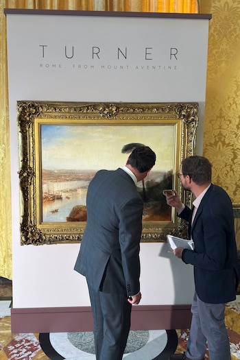 La Roma que fascinó a Turner, su obra más valiosa, llega por primera vez a la Città Eterna