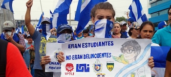 La muerte de Álvaro Conrado, herido mortalmente durante una protesta en Managua, simboliza el drama de las víctimas jóvenes en Nicaragua. (Cortesía: Naciones Unidas)