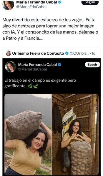 Fotografía de la senadora María