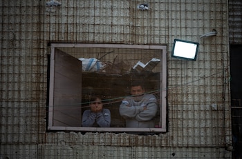 Decenas de familias viven en