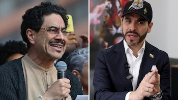 Iván Cepeda y Abelardo de