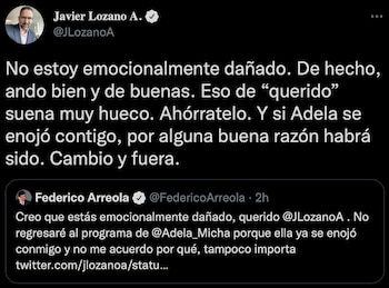 Javier Lozano y Federico Arreola