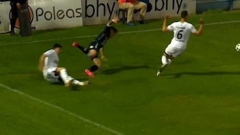 El penal a los 23 segundos del partido entre Quilmes y Atlético Rafaela que es uno de los más rápidos del fútbol argentino