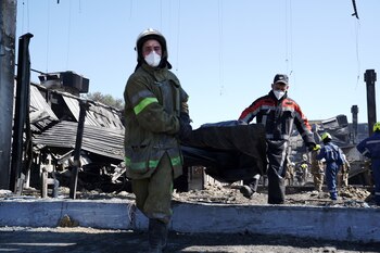 El bombardeo, que impactó en