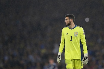 El veterano escocés Craig Gordon jugará el Mundial con 43 años (AP Foto/Scott Heppell)