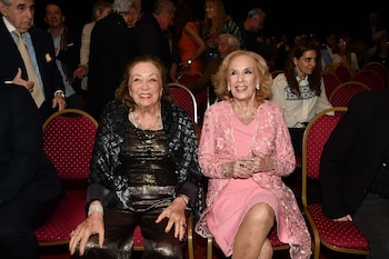 Mirtha Legrand se sentó en