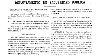 Fragmento del decreto con el