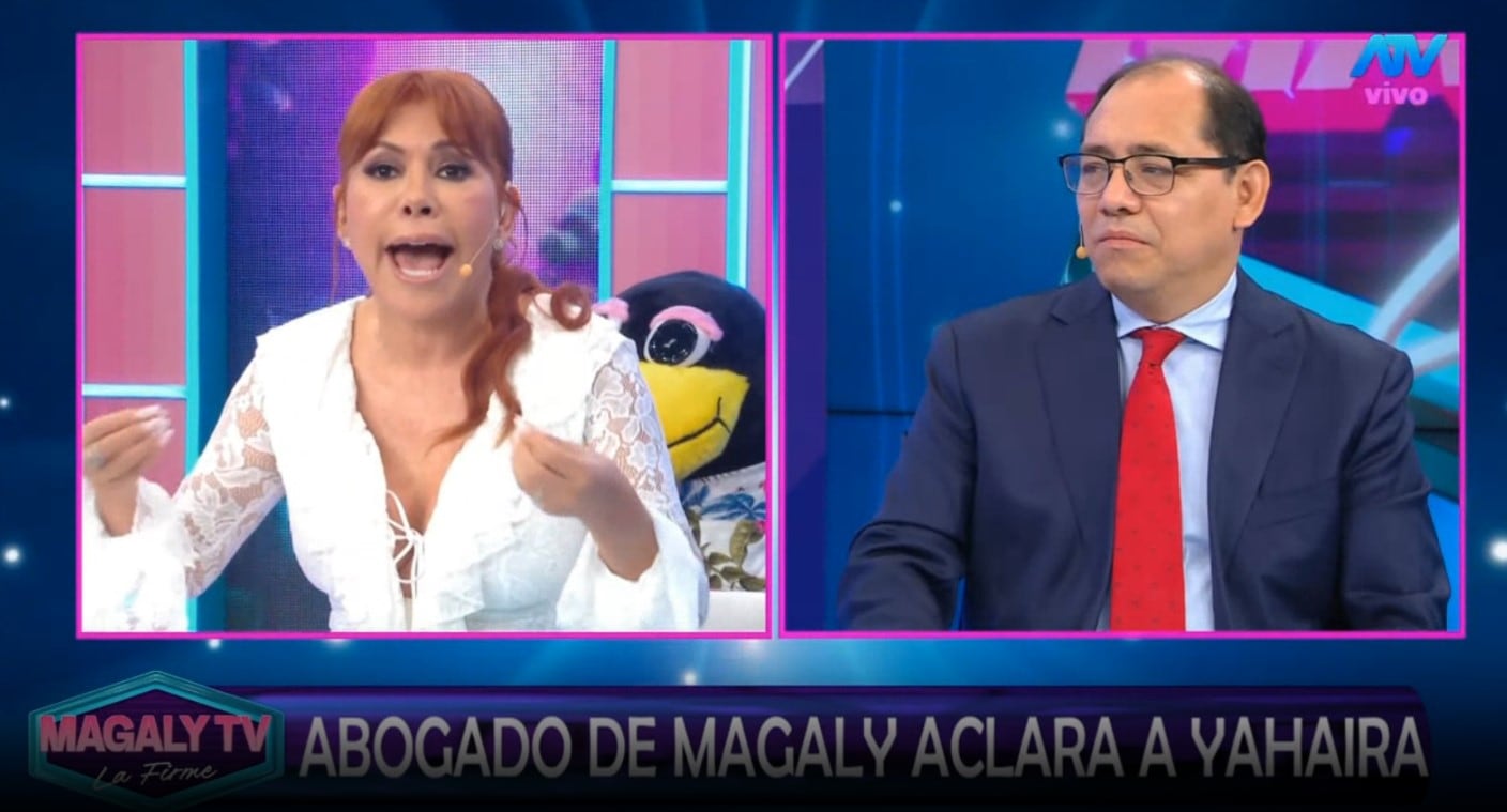Magaly: “Viola el código de ética” y anuncia denuncia contra su exabogado. Captura: Magaly Tv La Firme.