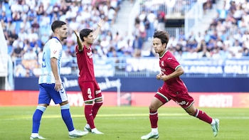 (Crónica) La Real Sociedad golea en Málaga con el despertar de Oyarzabal