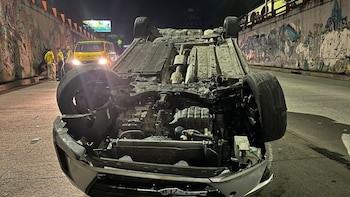 Al menos cinco personas resultan lesionadas en accidentes de tránsito en El Salvador