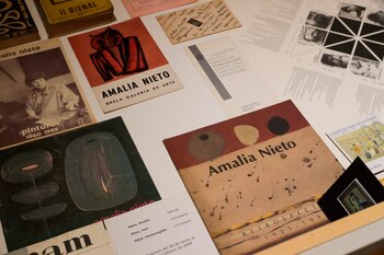 Fotografía de varias obras de