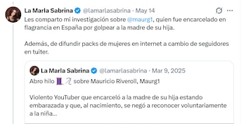 marla sabrina -México- 15 mayo