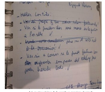 De las agendas secuestradas