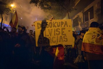 Cuarta noche de manifestaciones y
