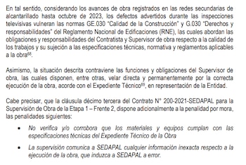 Para la Contraloría, el supervisor