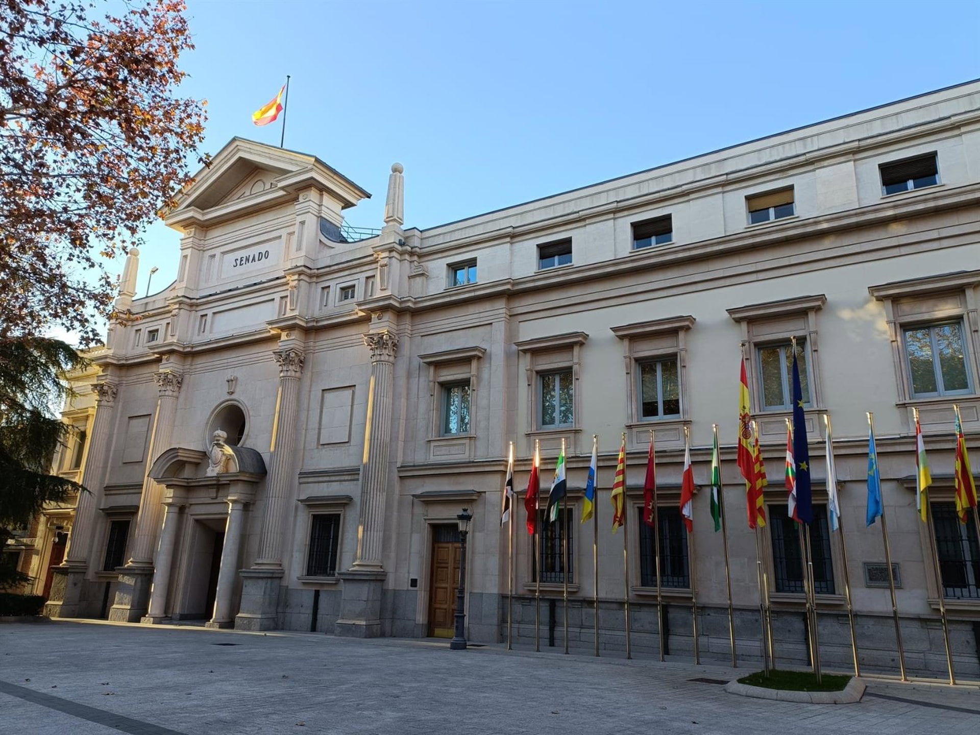 19/12/2023 Fachada del edificio del SenadoPOLÍTICA