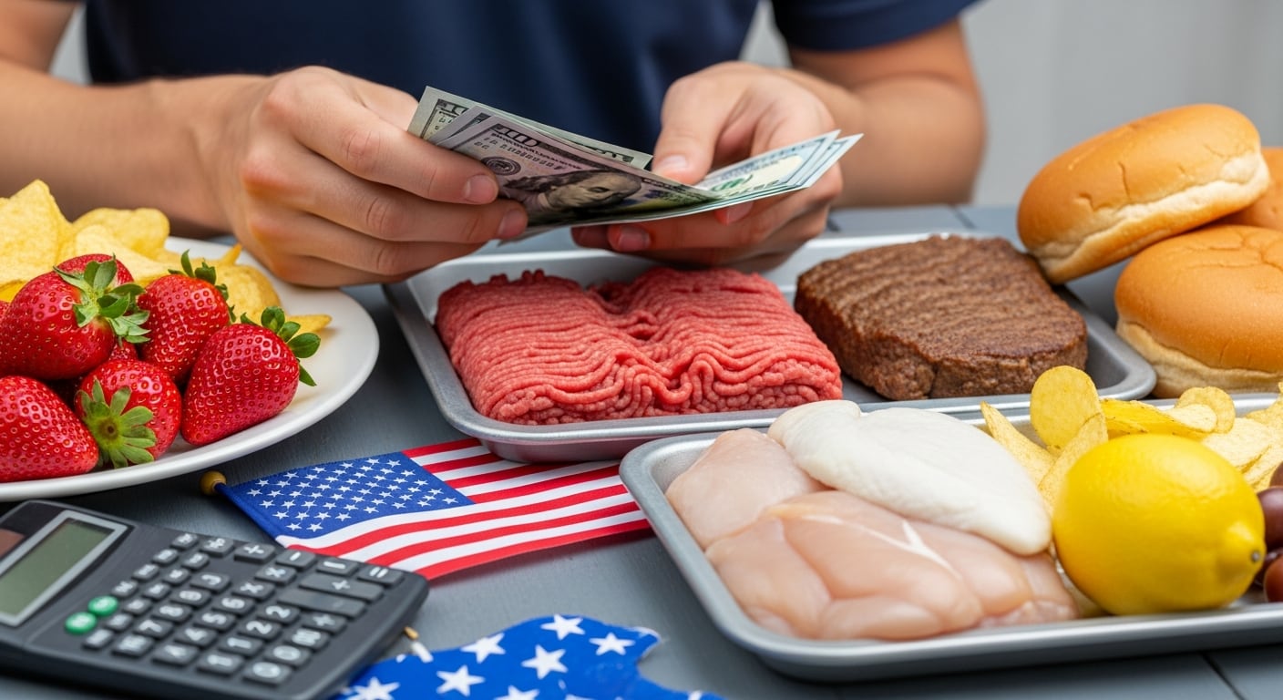 La carne picada, el pollo y las chuletas de cerdo aumentaron en la canasta de la barbacoa por la presión sobre las proteínas en Estados Unidos (Imagen Ilustrativa Infobae)