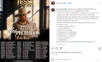 Jessi Uribe compartió un mensaje