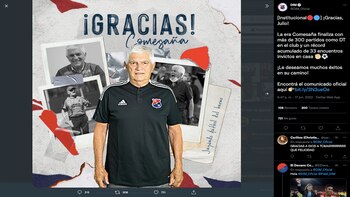 Julio Comesaña no es más