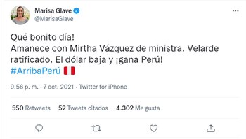 Políticos se pronunciaron en Twitter