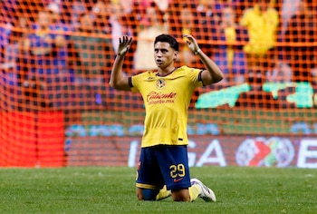 Ramón Juáre jugará su séptimo torneo con el Club América. REUTERS/Henry Romero