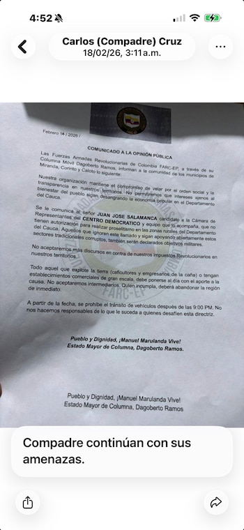 La madrugada del 18 de