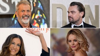 Mel Gibson, Leonardo DiCaprio, Rachel