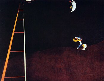 “Perro ladrando a la luna”